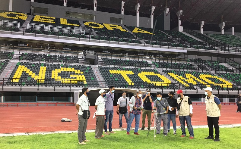Perbaikan Tuntas, Pencahayaan Lampu Stadion GBT Lampaui Standar FIFA 
