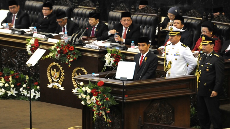 Potret Lawas Listyo Sigit Dampingi Jokowi, Fahri Hamzah dan Fadli Zon Mengawasi