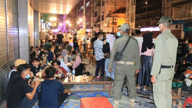 Bubarkan Keramaian, Satgas Covid-19 Medan: Kami Tak Ada Maksud Matikan Usaha Pedagang