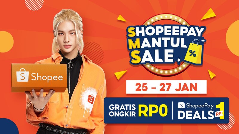 Hadir Tiap Bulan, ShopeePay Mantul Sale Tawarkan Gratis Ongkir Rp0 dan ShopeePay Deals Rp1