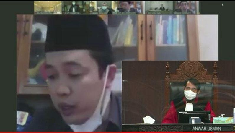Sidang Sengketa Pilkada Rembang di MK, Cawabup Bayu Andriyanto: Kami Minta Keadilan