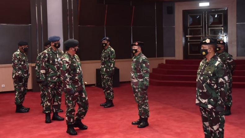 22 Jenderal TNI Naik Pangkat, Wadan Paspampres Wahyu Hidayat Resmi Bintang 1