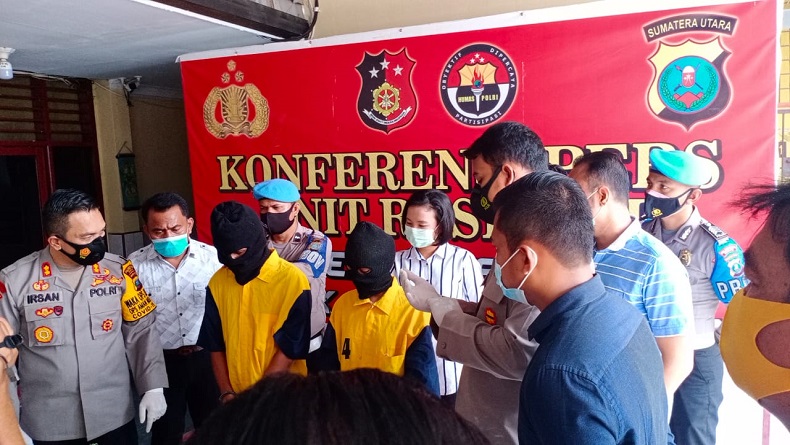 Polisi Tangkap 2 Penyiram Air Keras ke Pemuda di Medan, Salah Satunya Kekasih Korban