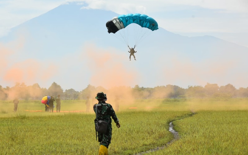 Prajurit Korps Paskhas TNI AU 