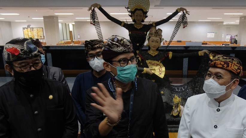Berkantor 3 Hari di Bali, Menparekraf Sandiaga Uno: Wah, Luar Biasa!