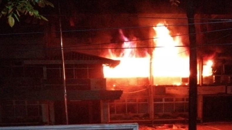 Kantor PLN UPT Medan Terbakar, Sumber Api Masih Diselidiki