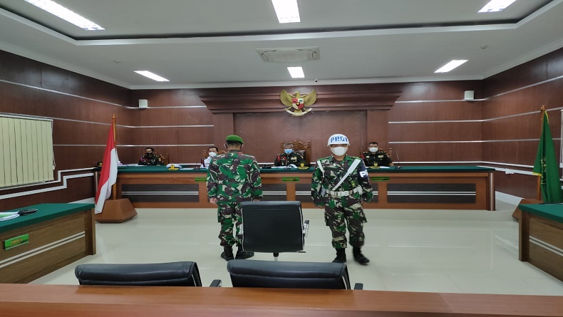 Tersandung Perdagangan Merkuri, Praka M Disidang di Pengadilan Militer III-17 Manado