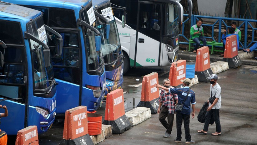 Tak ada Lonjakan Pemudik di Terminal Wonosari Gunungkidul 