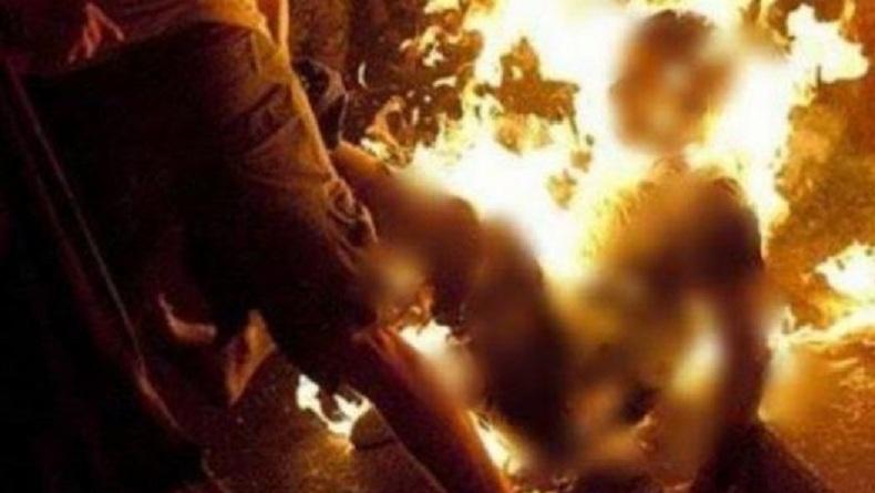  Sadis, Anak 8 Tahun Ini Dibakar Hidup-Hidup Gegara Laporkan Perselingkuhan Ibunya