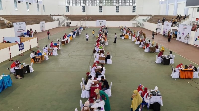 Vaksinasi Massal di Makassar, Begini Pesan Pemprov kepada Tenaga Kesehatan