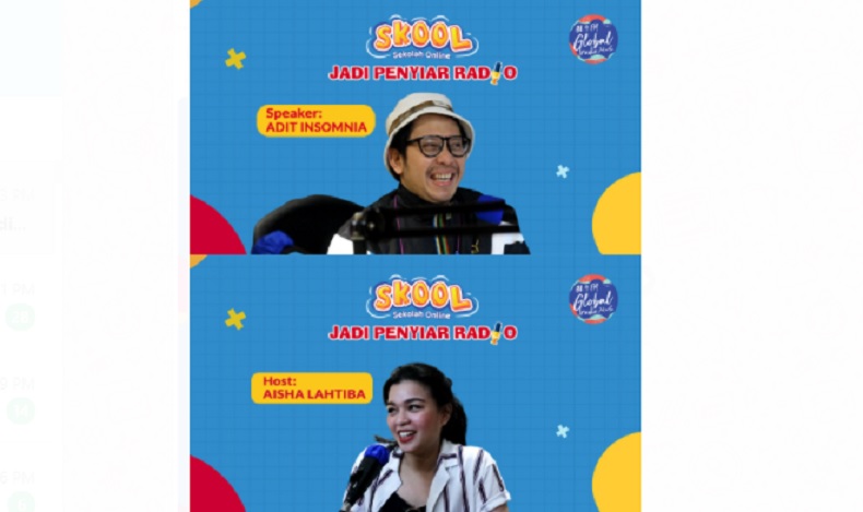 800 Peserta Antusias Ikuti SKOOL Jadi Penyiar di Global Radio!