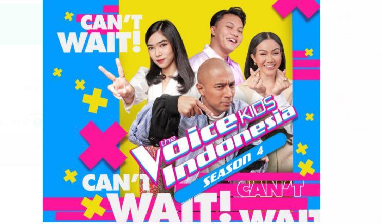 The Voice Kids Indonesia Season 4, Siap Tayang dengan 4 Coaches Paling Memikat