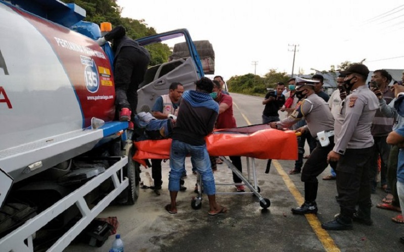 Kecelakaan Maut di Jalan Nasional Banda Aceh, Satu Orang Tewas