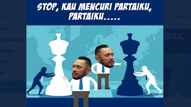 Demokrat Ambyar Trending Twitter, Meme Kocak AHY Bikin Netizen Ngakak