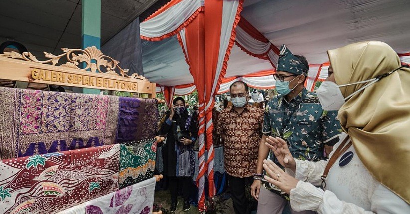 Sandiaga Uno: Produk Kreatif Desa Terong Bangka Belitung Masuk Kategori Kelas Dunia