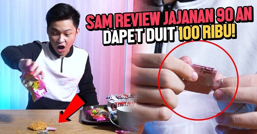 Samuel Cipta Review Snack yang Populer di Tahun 90an, Gimana Tanggapannya?