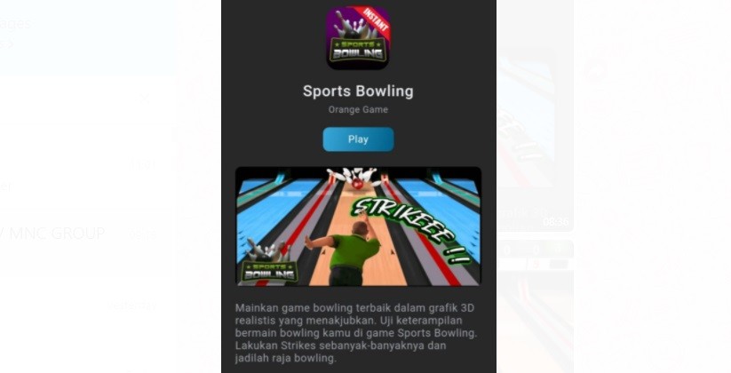 Lakukan Strike Sebanyak-banyaknya! Mainkan Game Sports Bowling di Aplikasi RCTI+ 