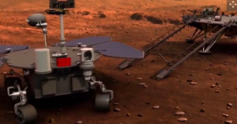  Pesawat Luar Angkasa Milik China Sukses Mengorbit Mars