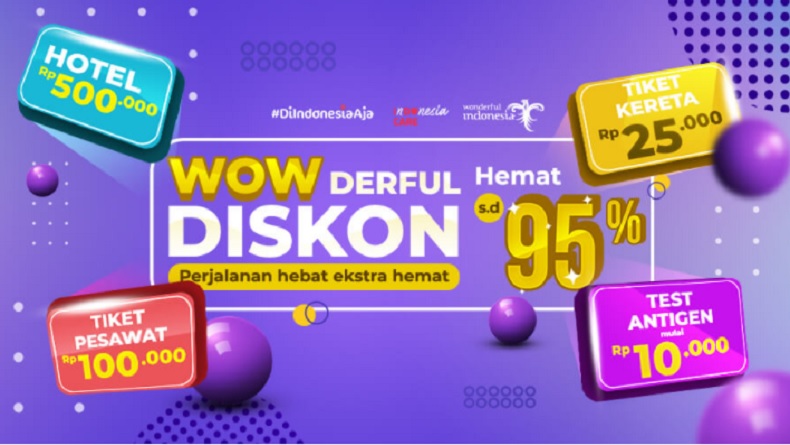 Wow! Wisata Dalam Negeri Diskon hingga 95% Bulan Ini, Cek Link Promo Mister Aladin di Sini! 