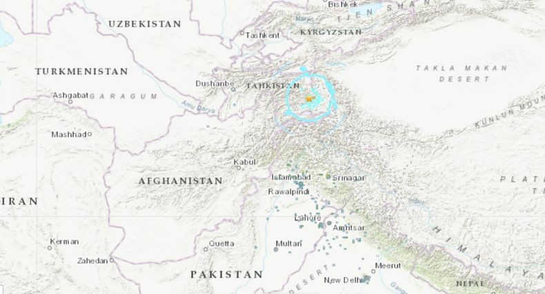 Gempa Bumi Kuat Guncang Tajikistan, Dirasakan hingga India dan Pakistan