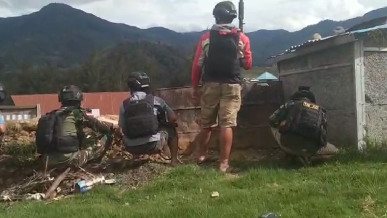 Breaking News, Kontak Senjata dengan KKB Papua Terjadi di Ilaga Puncak