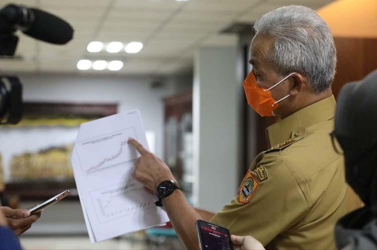 Dampak Gerakan 2 Hari di Rumah Saja, Ganjar Klaim Tak Ada Lagi Zona Merah di Jateng 