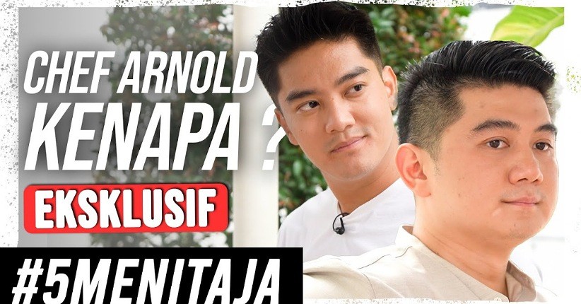 Ternyata Chef Arnold Nggak Pede Ketemu Artis, Kenapa Ya?