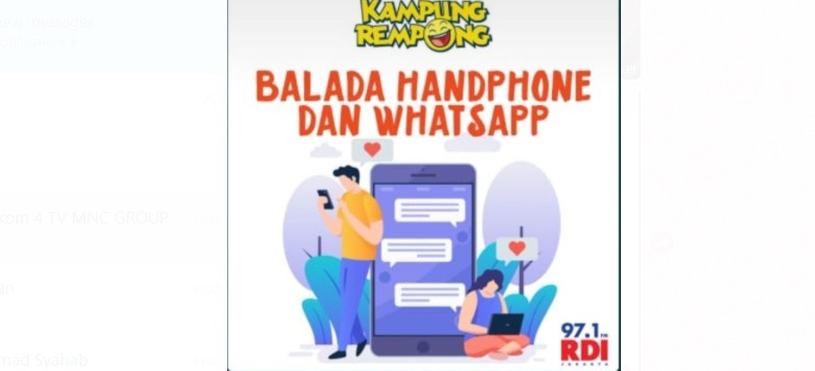 Ngakak Banget! Abah Uya Takut Kesetrum Handphone