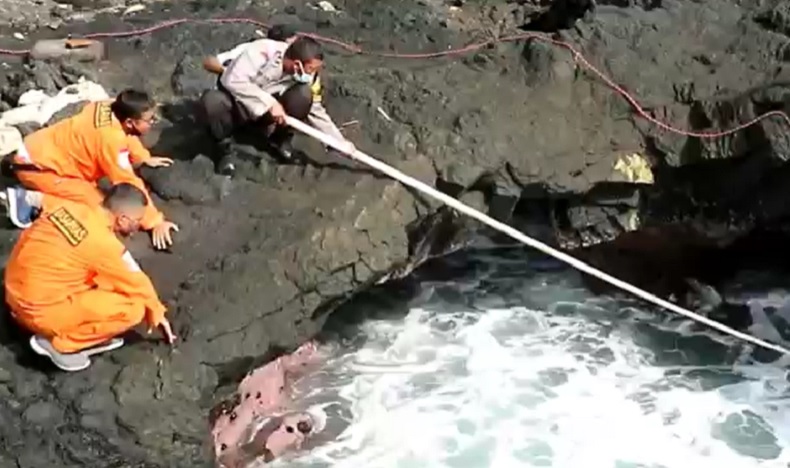 3 Pemancing Hilang Digulung Ombak Pantai Mimba Karangasem, Alat Pancing Ditemukan
