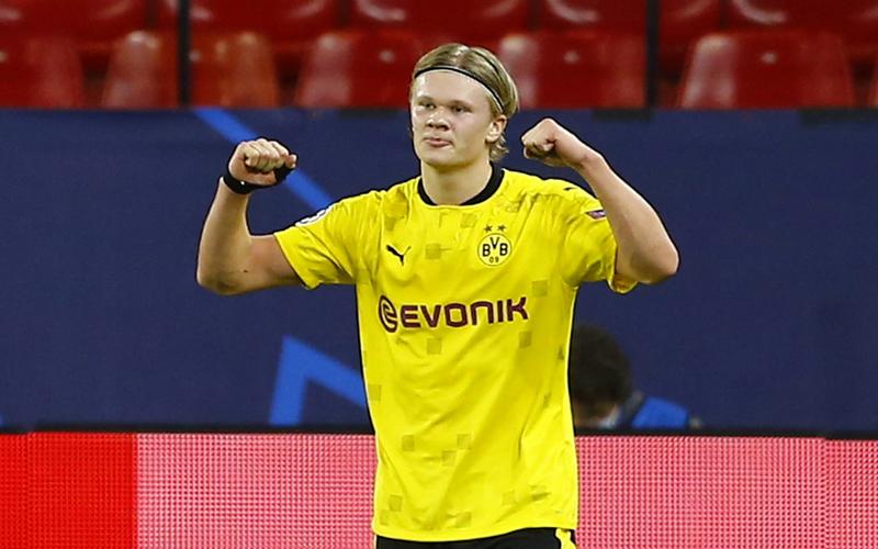 Haaland On Fire, Dortmund Taklukkan Sevilla