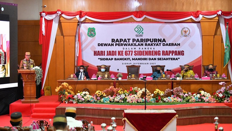 Pandemi Covid-19, HUT Ke-677 Sidrap Dirayakan secara Terbatas 