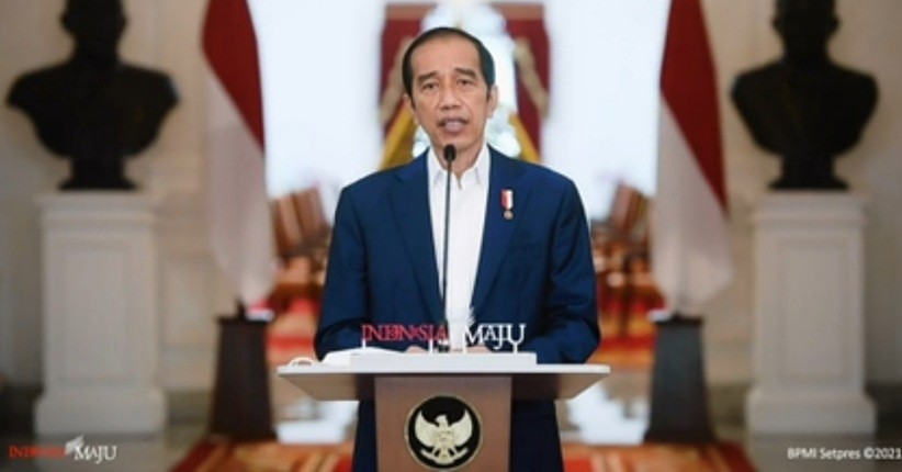 Resmikan Kampanye Beli Kreatif Danau Toba Fair 2021, Jokowi: Ulos dan Kopi Sudah Mendunia