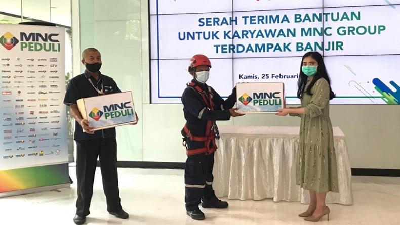 MNC Peduli Bantu Karyawan MNC Group Terdampak Banjir