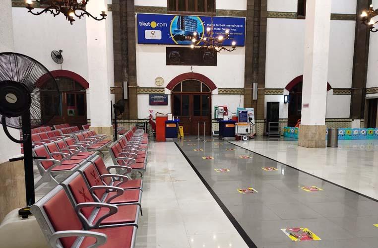 Banjir Surut, Besok Stasiun Tawang Semarang Kembali Buka Layanan Penumpang