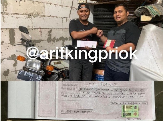 Motor Yamaha RX King Ini Laku Rp125 Juta 