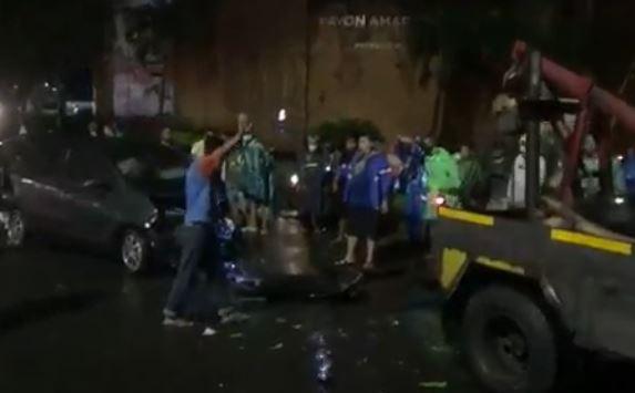 Truk Rem Blong Tabrak 4 Kendaraan di Ngaliyan, 1 Orang Tewas