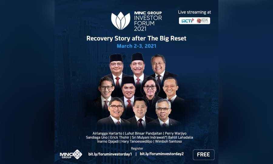 Daftar di Sini! Diikuti Investor Global 125 Negara, MNC Group Investor Forum Dihadiri Airlangga hingga Luhut