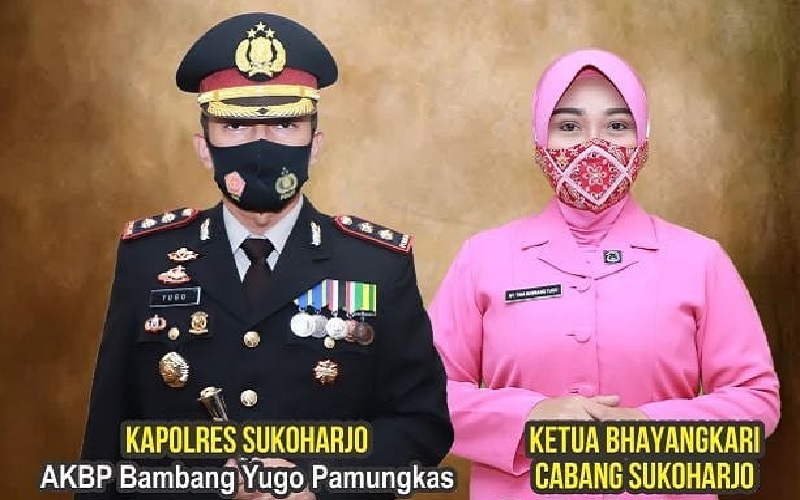 Bukan Hanya Bupati Mamuju Perempuan Pertama, Siti Sutinah Ternyata Istri Kapolres