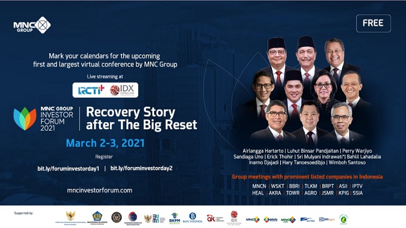 Investor Global dari 125 Negara Kumpul di MNC Group Investor Forum, Cek Jadwal & Daftar di Sini!
