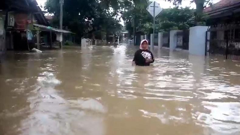 Setelah Terendam Berhari-Hari, Banjir di Cirebon Mulai Surut 