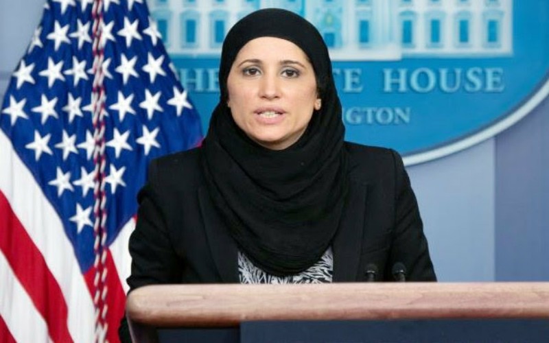 Pejabat AS Pakai Jilbab di Gedung Putih Bikin Heboh 
