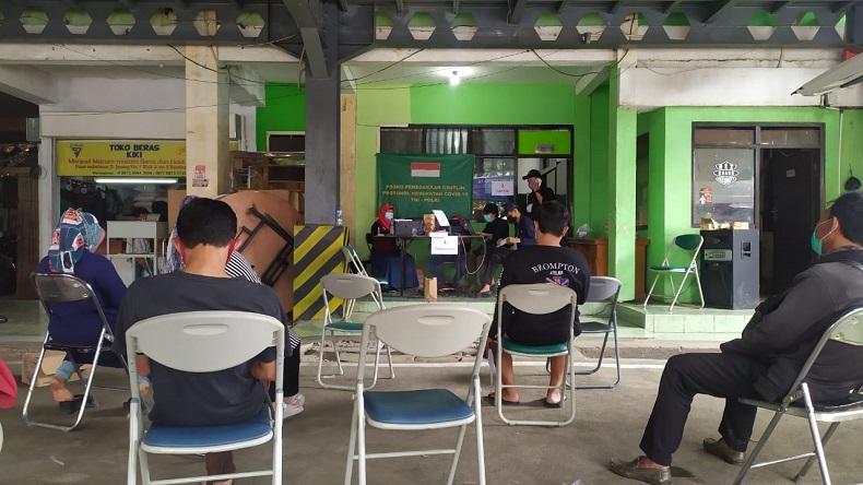 Vaksinasi Covid-19 Tahap II di Kota Bandung Mulai Sasar Pedagang Pasar