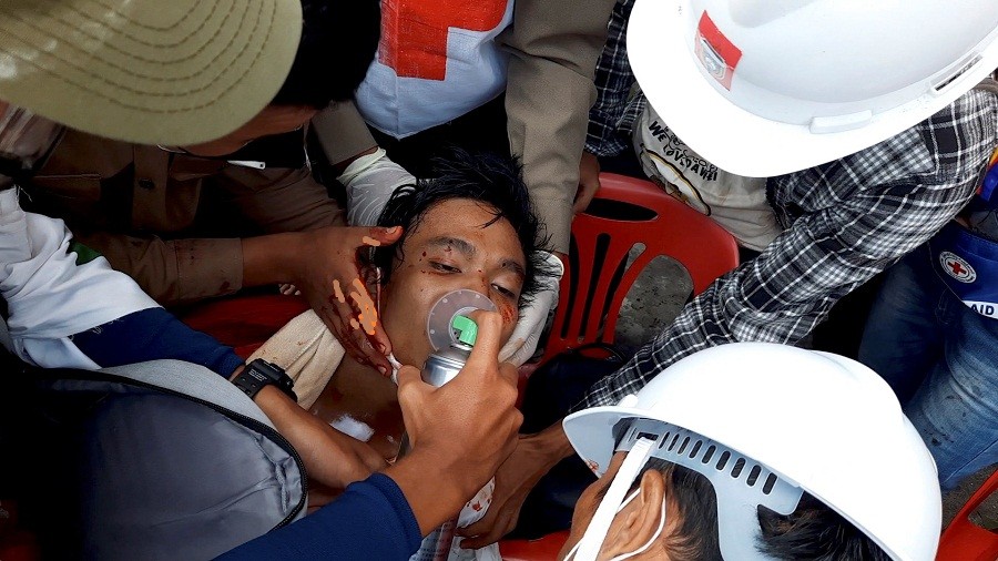 Aksi Tolak Kudeta Myanmar Makan Korban Lagi, 2 Pendemo Tewas Ditembak Aparat