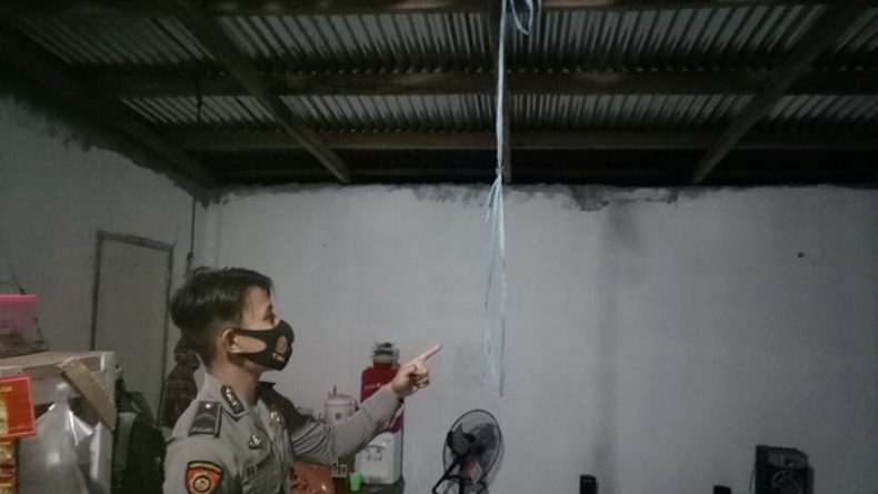 Istri Pemilik Kios di Bolmong Utara Histeris Lihat Suami Tewas Gantung Diri