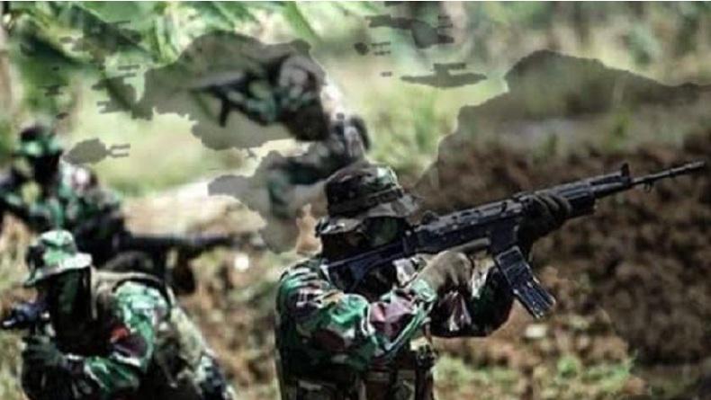  TNI Tembak Mati Satu Anggota Separatis dan Lukai Satu Lainnya di Intan Jaya 