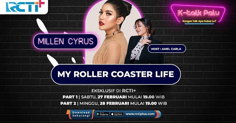 Kembali Tersandung Narkoba, Millen Cyrus: It’s Very Hard To be Millen Cyrus, Simak Pengakuannya di K-Talk Palu RCTI+