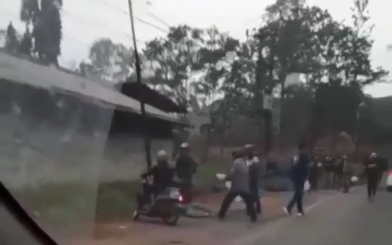Bentrok Berdarah 2 Geng Motor di Padalarang, Polres Cimahi Tangkap 5 Pelaku