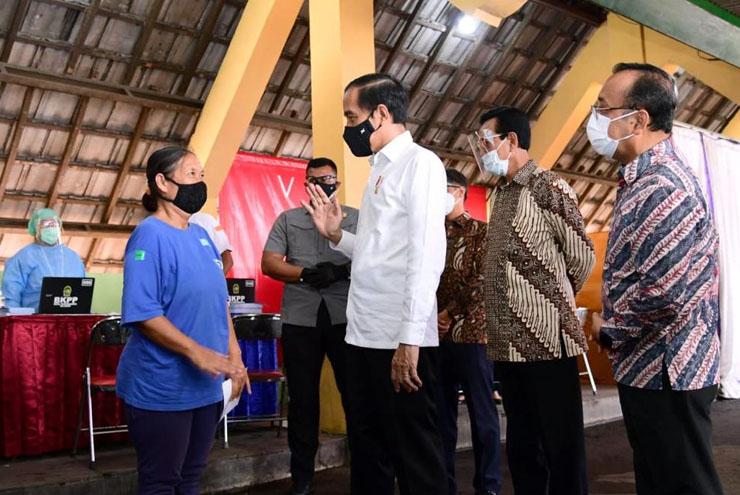 Lancar, Pedagang Pasar Beringharjo Mulai Jalani Vaksinasi Covid-19 Dosis Kedua