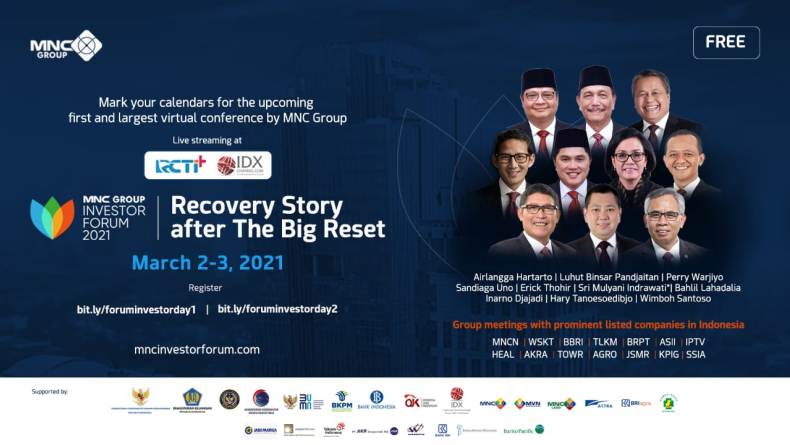 Selamat Pagi, H-1 Menuju MNC Group Investor Forum 2021! Yang Belum Daftar, Registrasi di Sini!