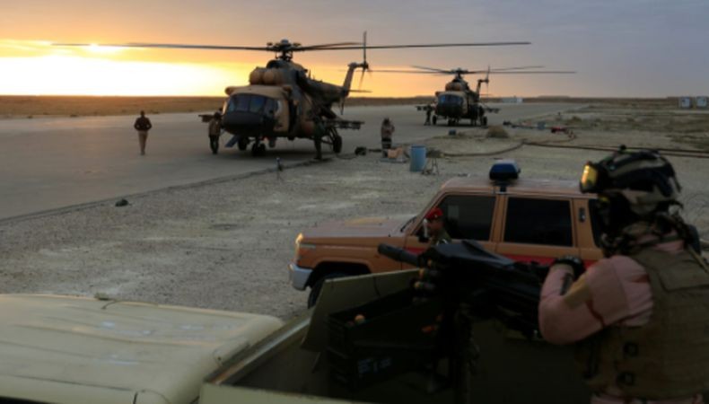  Markas Tentara Amerika Serikat di Irak Dihujani Belasan Rudal